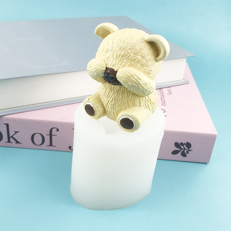 Blindfolded little bear Silico – Candle Supplies Eu recenzja i cena