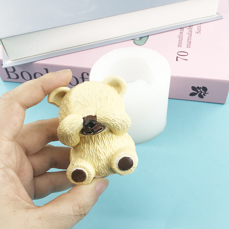 Blindfolded little bear Silico – Candle Supplies Eu recenzja i cena