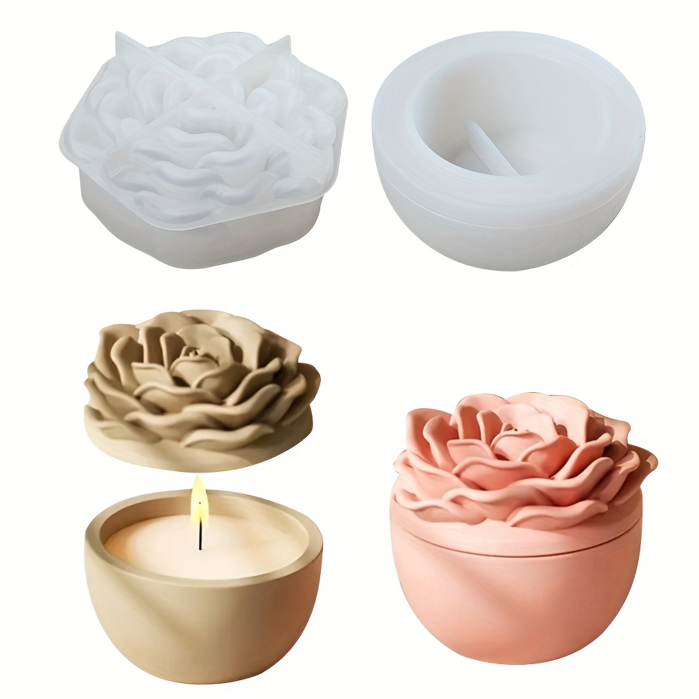 Silicone molds for floral resi – Candle Supplies Jars recenzja i cena