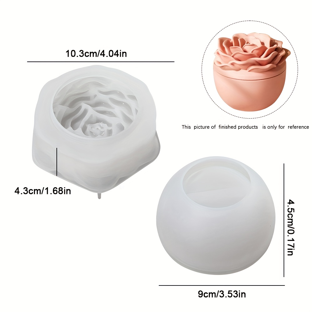 Silicone molds for floral resi – Candle Supplies Jars recenzja i cena