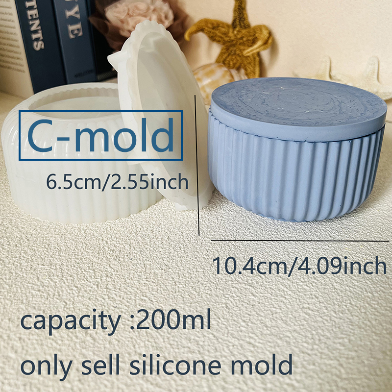 Cement Candle Jar Silicone Mol – Candle Supplies Jars recenzja i cena