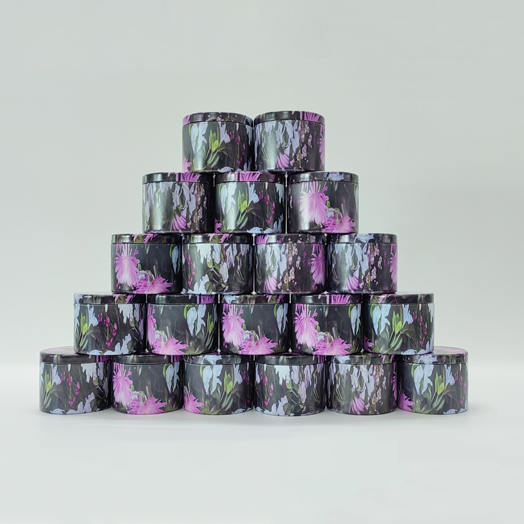 20Pcs 4oz Floral Luxury Round  – Metal Tin Lid 4Oz recenzja i cena