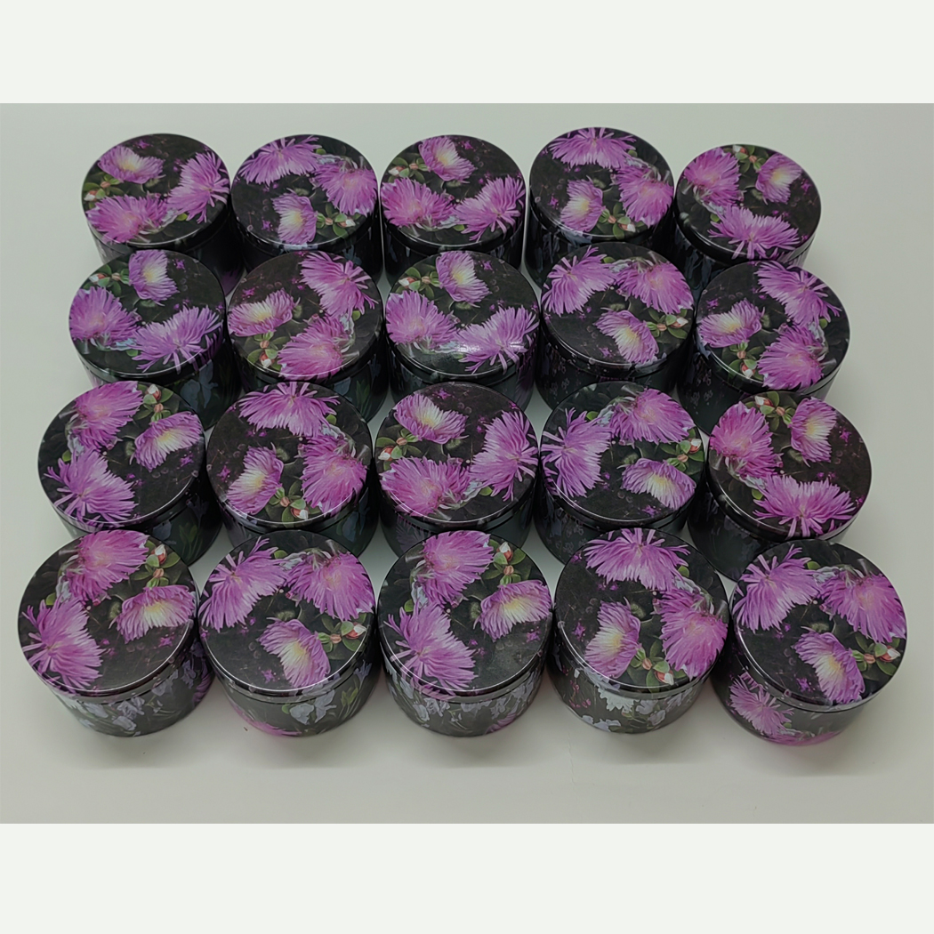 20Pcs 4oz Floral Luxury Round  – Metal Tin Lid 4Oz recenzja i cena