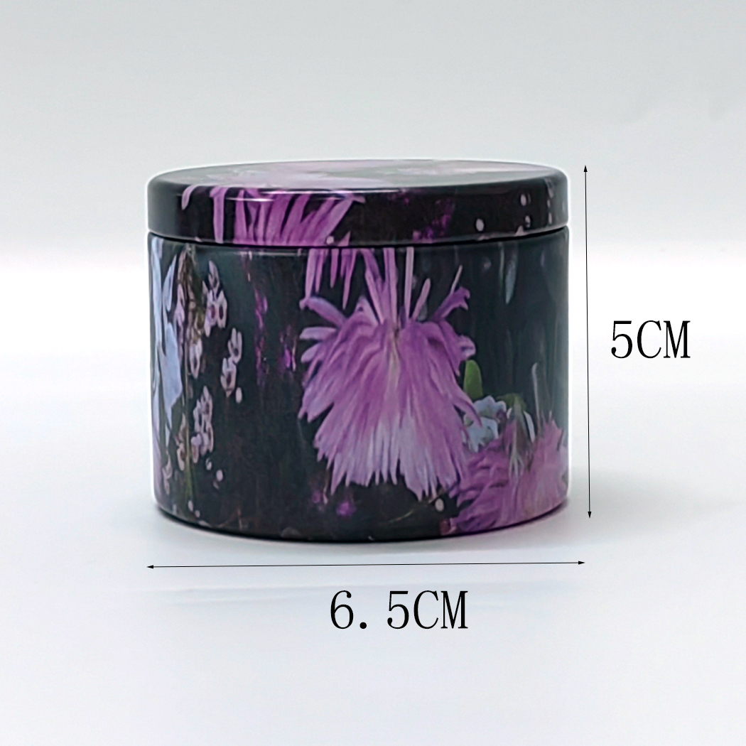 20Pcs 4oz Floral Luxury Round  – Metal Tin Lid 4Oz recenzja i cena