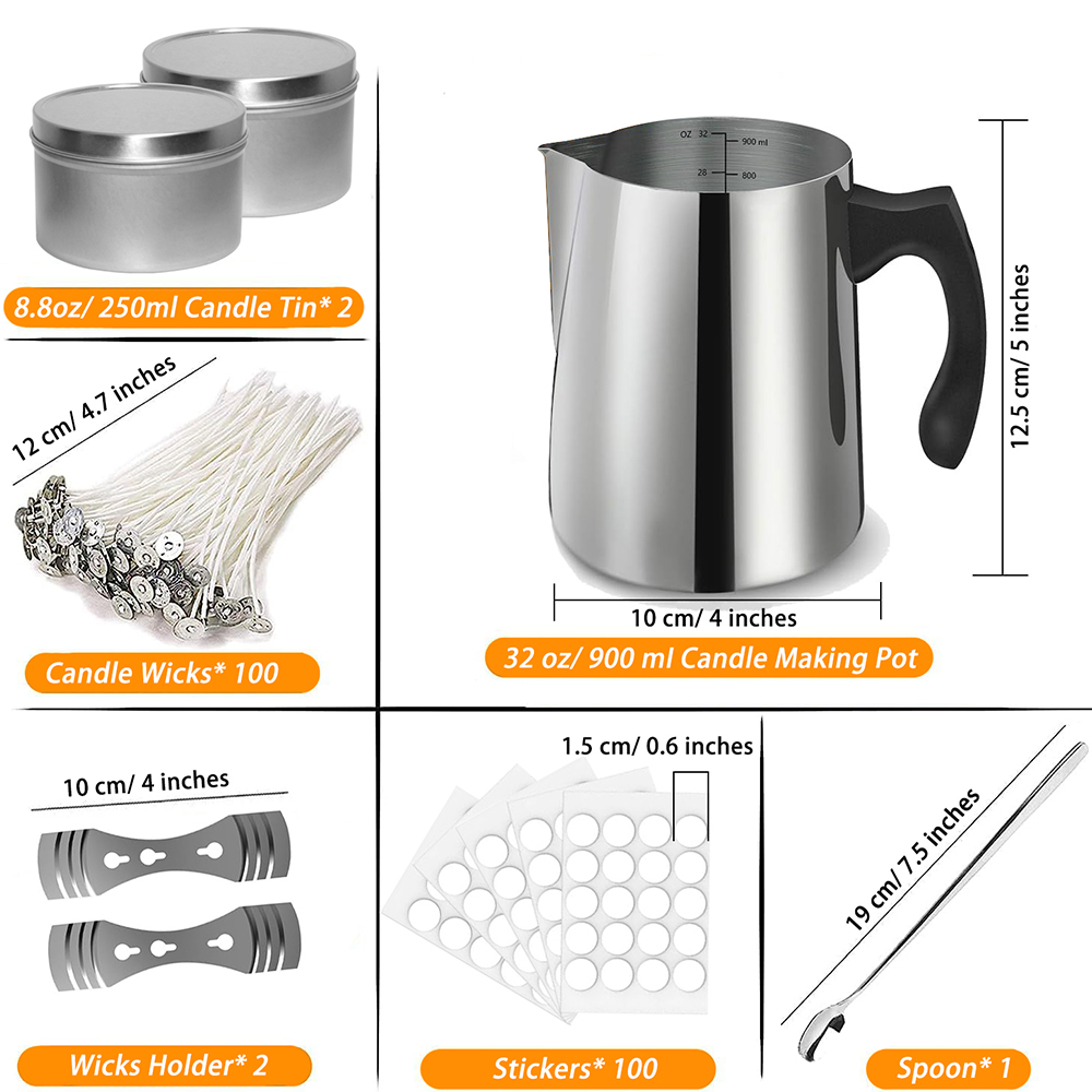 Candle Making Starter Kit Supp – Candle Supplies Jars recenzja i cena