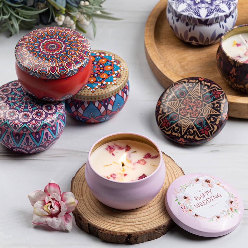 12pcs Premium Floral Printed C – Candle Supplies Jars recenzja i cena