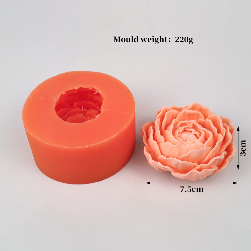 Peony Flower Candle Mold Manua – Candle Supplies Eu recenzja i cena