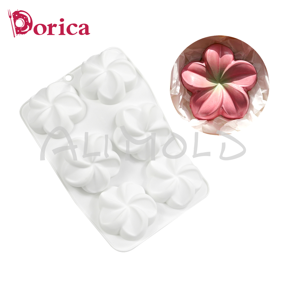 6 Cavities Flower Silicone Mou – Candle Supplies Eu recenzja i cena