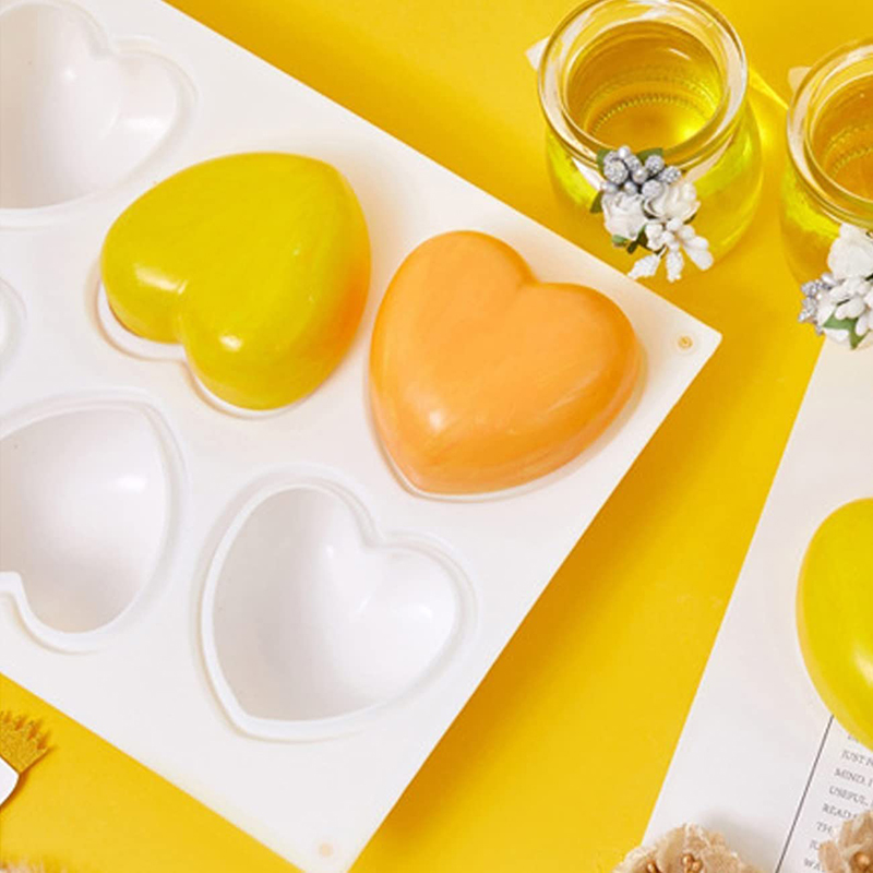 3D Mousse Cake Baking Mold Hea – Candle Supplies Eu recenzja i cena