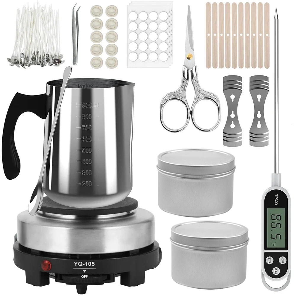 Candle Pouring Pot with Electr – Candle Supplies Jars recenzja i cena