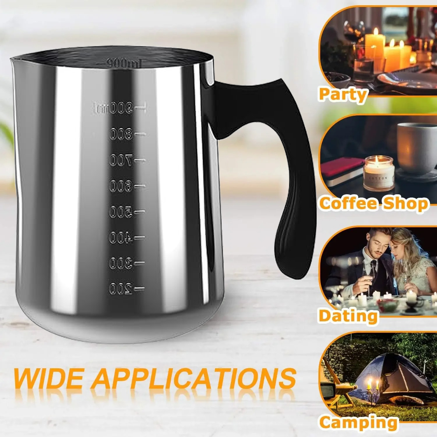 Candle Pouring Pot with Electr – Candle Supplies Jars recenzja i cena