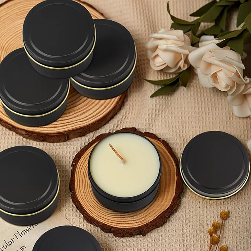4 OZ Candle Tins 24 Pcs Empty  – Metal Tin Lid 4Oz recenzja i cena