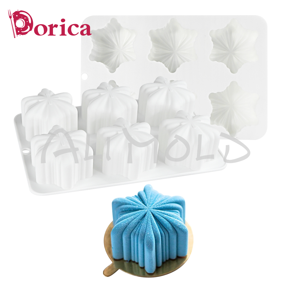 Dorica Snowflake Silicone Mold – Candle Supplies Eu recenzja i cena