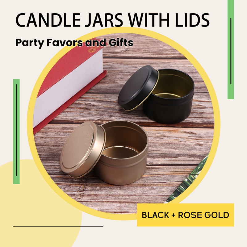 24 Pack Candle Tin Cans with L – Metal Tin Lid 4Oz recenzja i cena