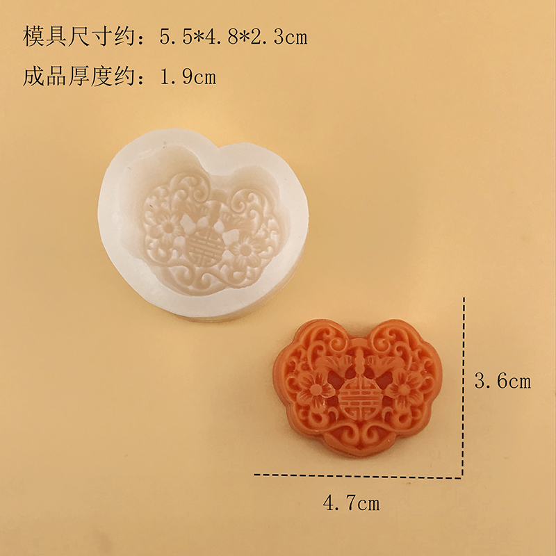 3D Ruyi Lock Silicone Mold DIY – Candle Supplies Eu recenzja i cena