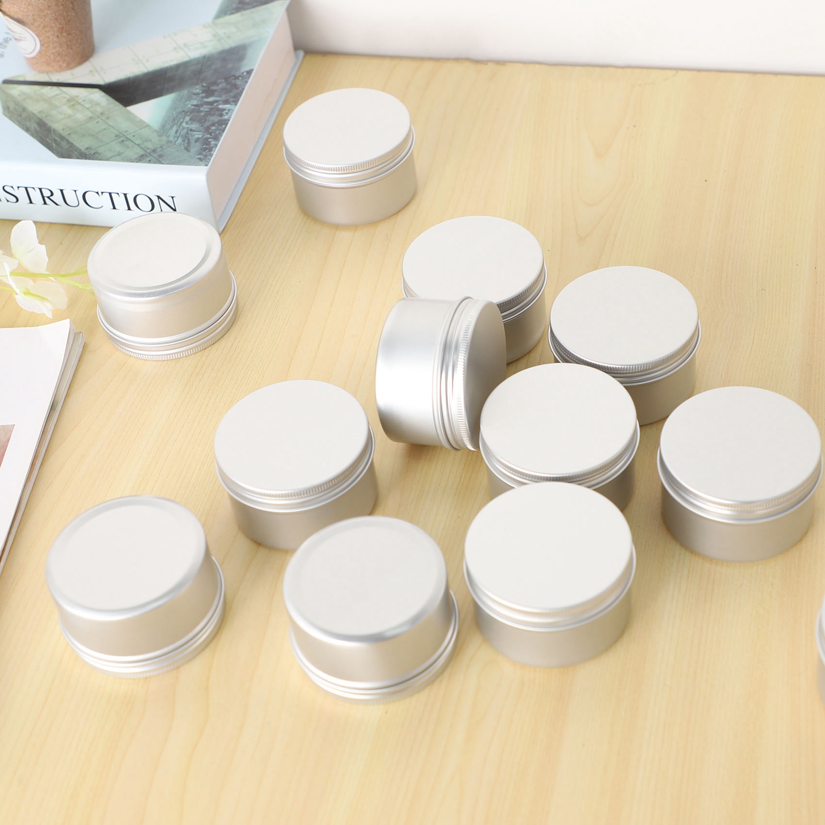 Stock Quantity 12Pcs 4Oz Metal – Metal Tin Lid 4Oz recenzja i cena