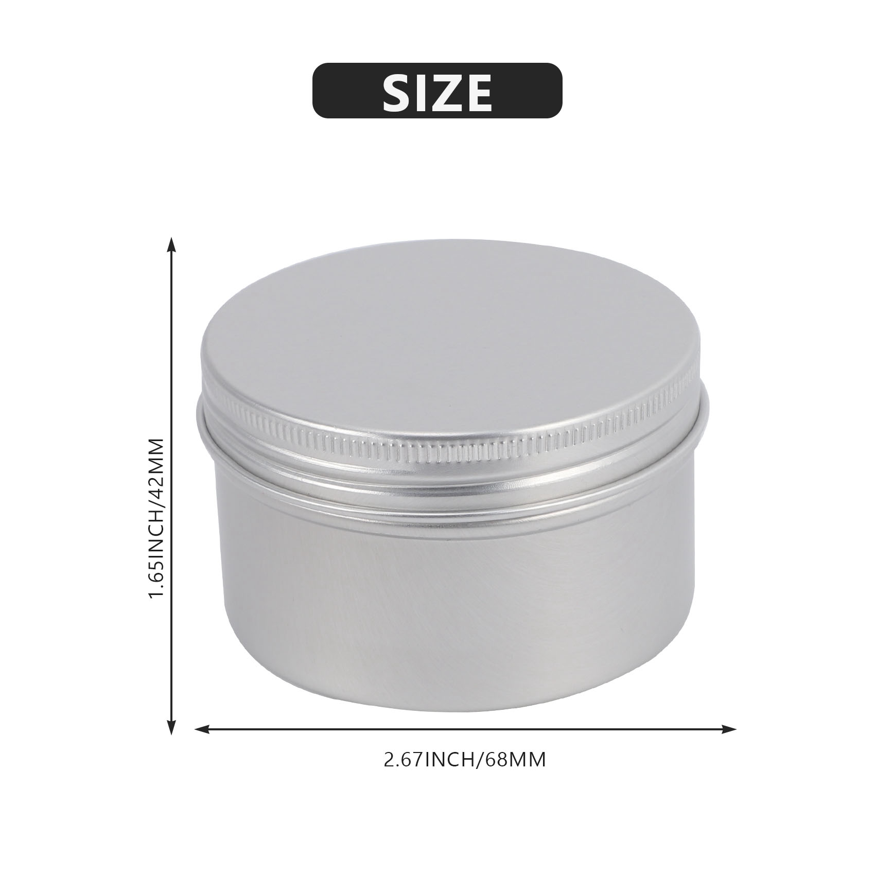 Stock Quantity 12Pcs 4Oz Metal – Metal Tin Lid 4Oz recenzja i cena