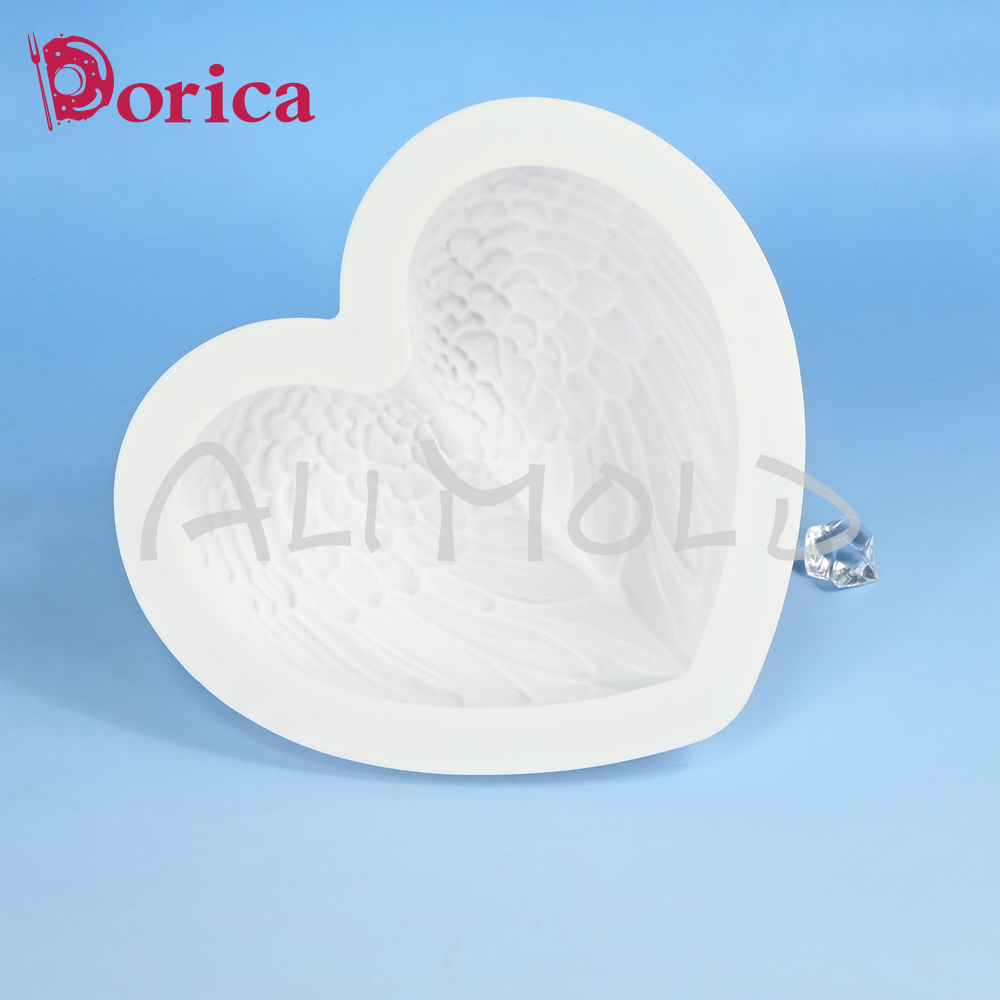 Dorica 3D Wings Heart Silicone – Candle Supplies Eu recenzja i cena