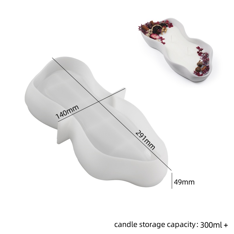 DIY Irregular Wave Candle Bowl – Candle Supplies Jars recenzja i cena