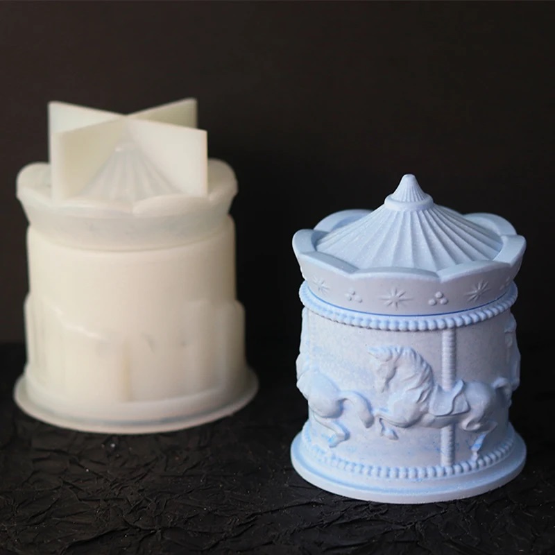 Funny Carousel Storage Box Sil – Candle Supplies Jars recenzja i cena