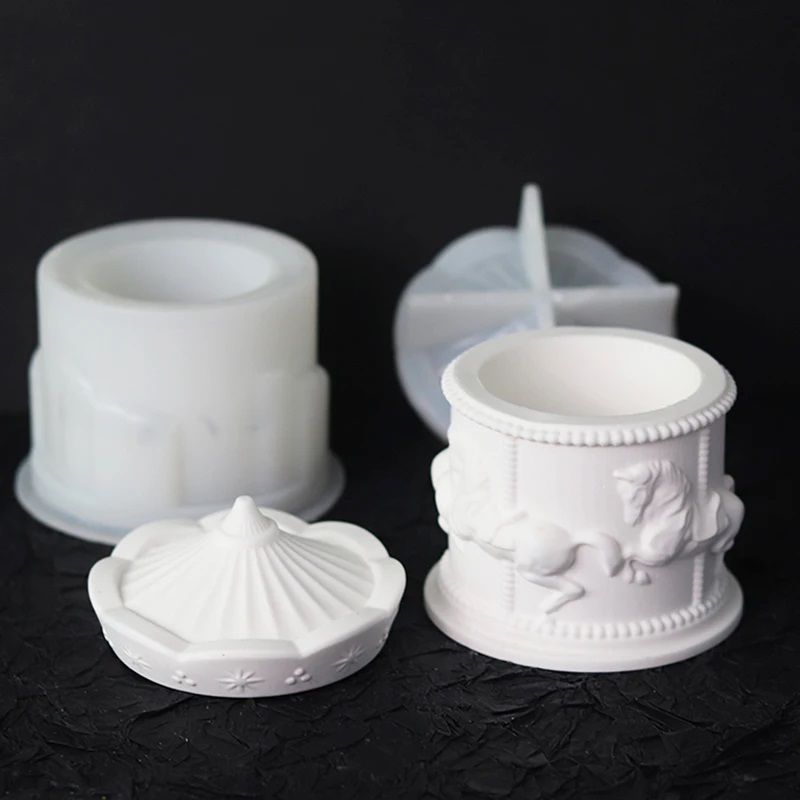 Funny Carousel Storage Box Sil – Candle Supplies Jars recenzja i cena
