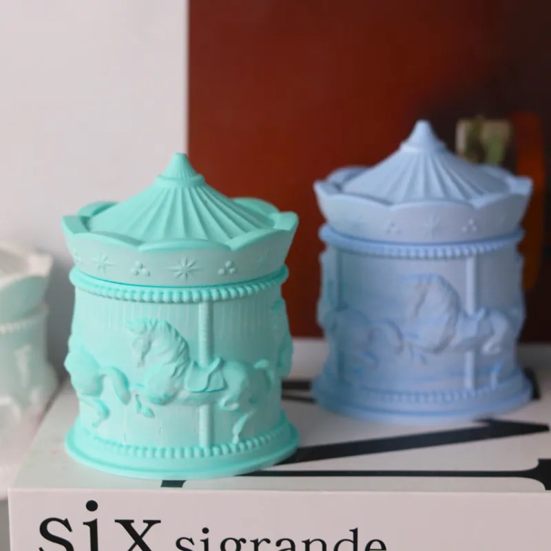 Funny Carousel Storage Box Sil – Candle Supplies Jars recenzja i cena