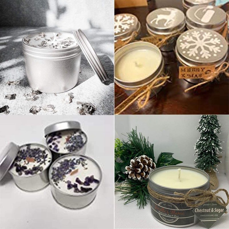 12Pcs 4Oz Metal Candle Tins fo – Metal Tin Lid 4Oz recenzja i cena