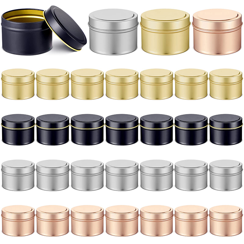 120ML/4OZ Candle Jars Empty Ca – Metal Tin Lid 4Oz recenzja i cena