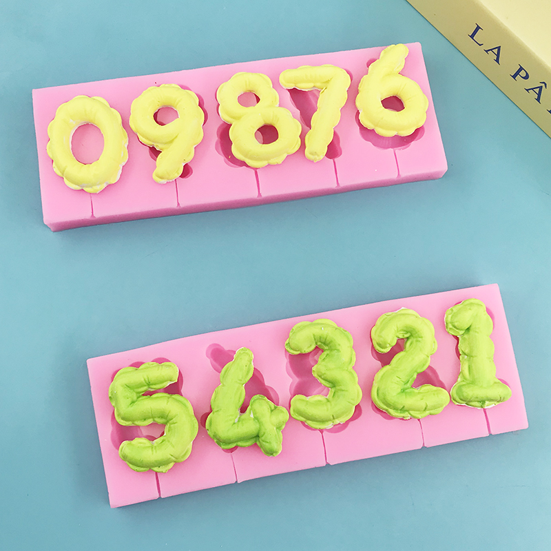 Arabic numeral silicone mold D – Candle Supplies Eu recenzja i cena