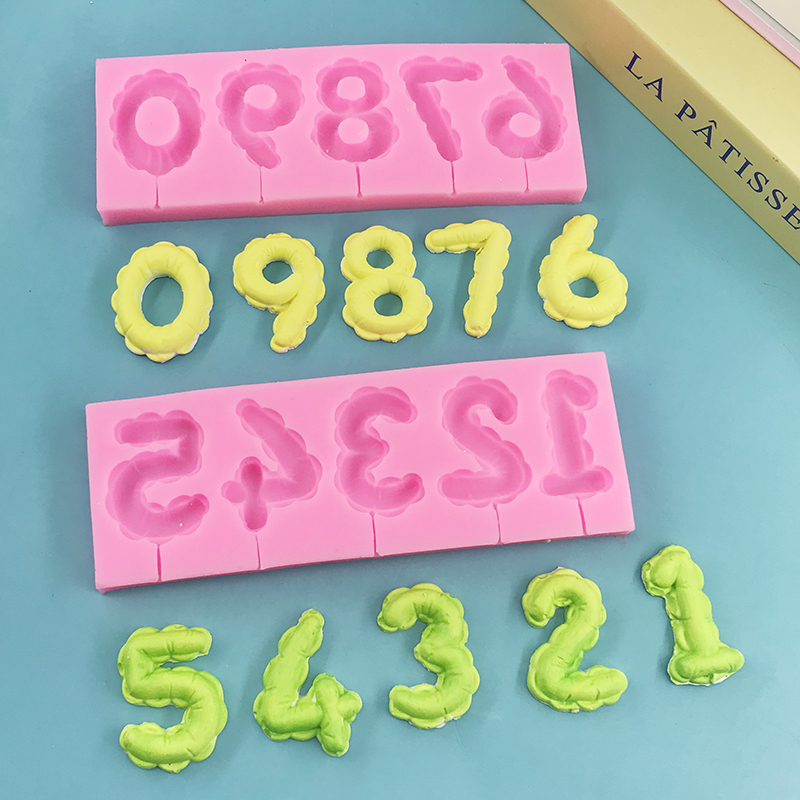 Arabic numeral silicone mold D – Candle Supplies Eu recenzja i cena