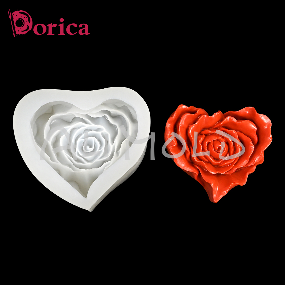 Rose Heart Silicone Candle Mol – Candle Supplies Eu recenzja i cena