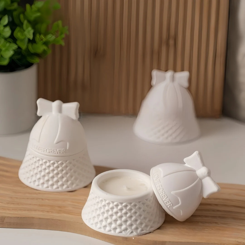 Christmas Bell Shaped Silicone – Candle Supplies Jars recenzja i cena