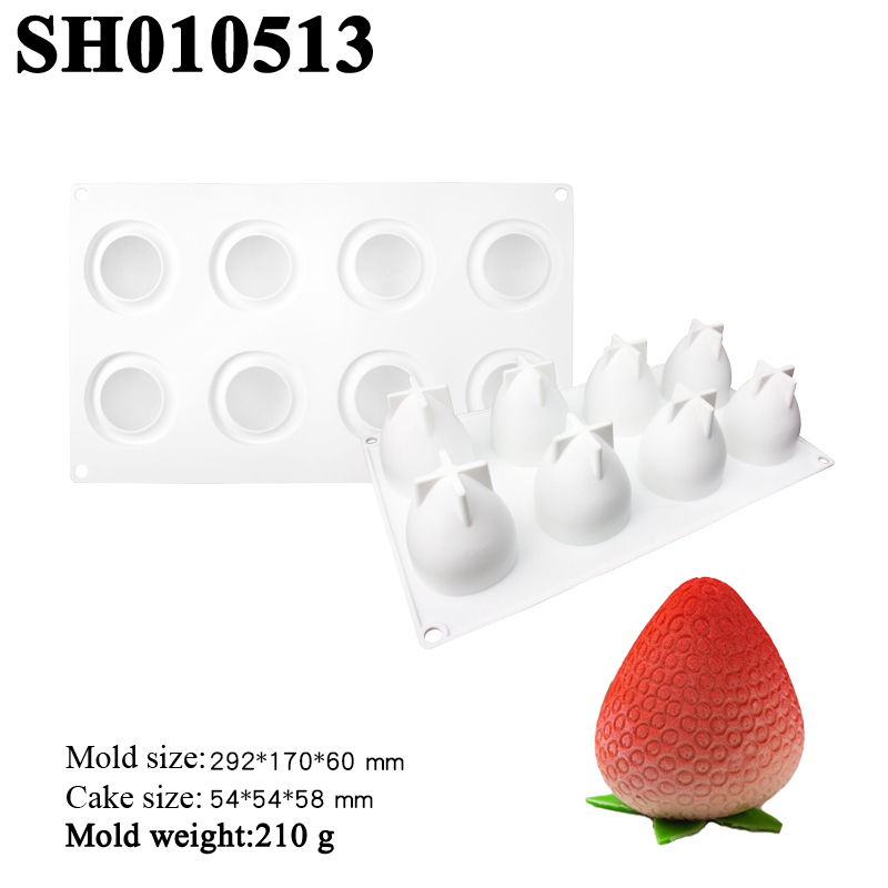 Meibum Strawberry Design Silic – Candle Supplies Eu recenzja i cena