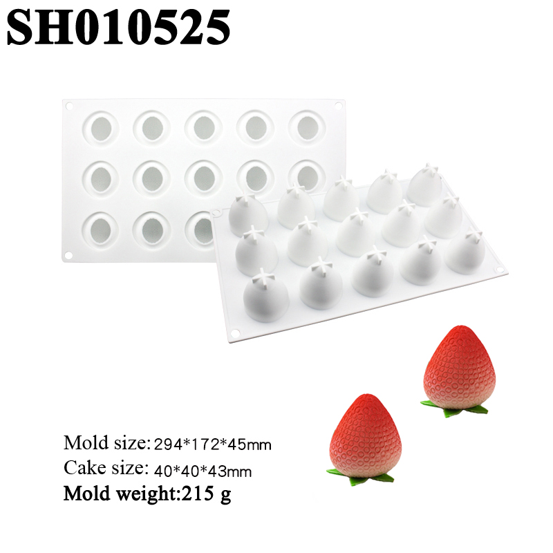 Meibum Strawberry Design Silic – Candle Supplies Eu recenzja i cena