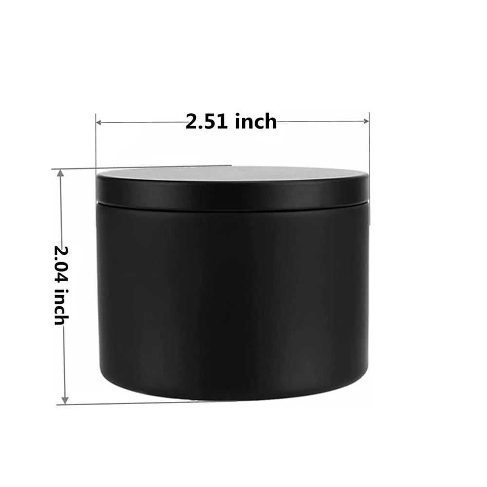 4Oz Black Candle Tins,Candle J – Metal Tin Lid 4Oz recenzja i cena