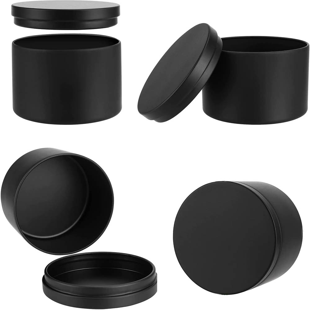 4Oz Black Candle Tins,Candle J – Metal Tin Lid 4Oz recenzja i cena