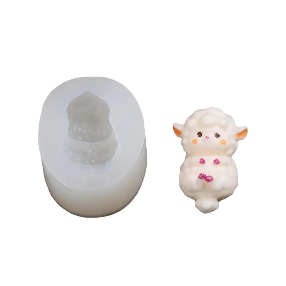Creative Cartoon Sheep Silicon – Candle Supplies Eu recenzja i cena