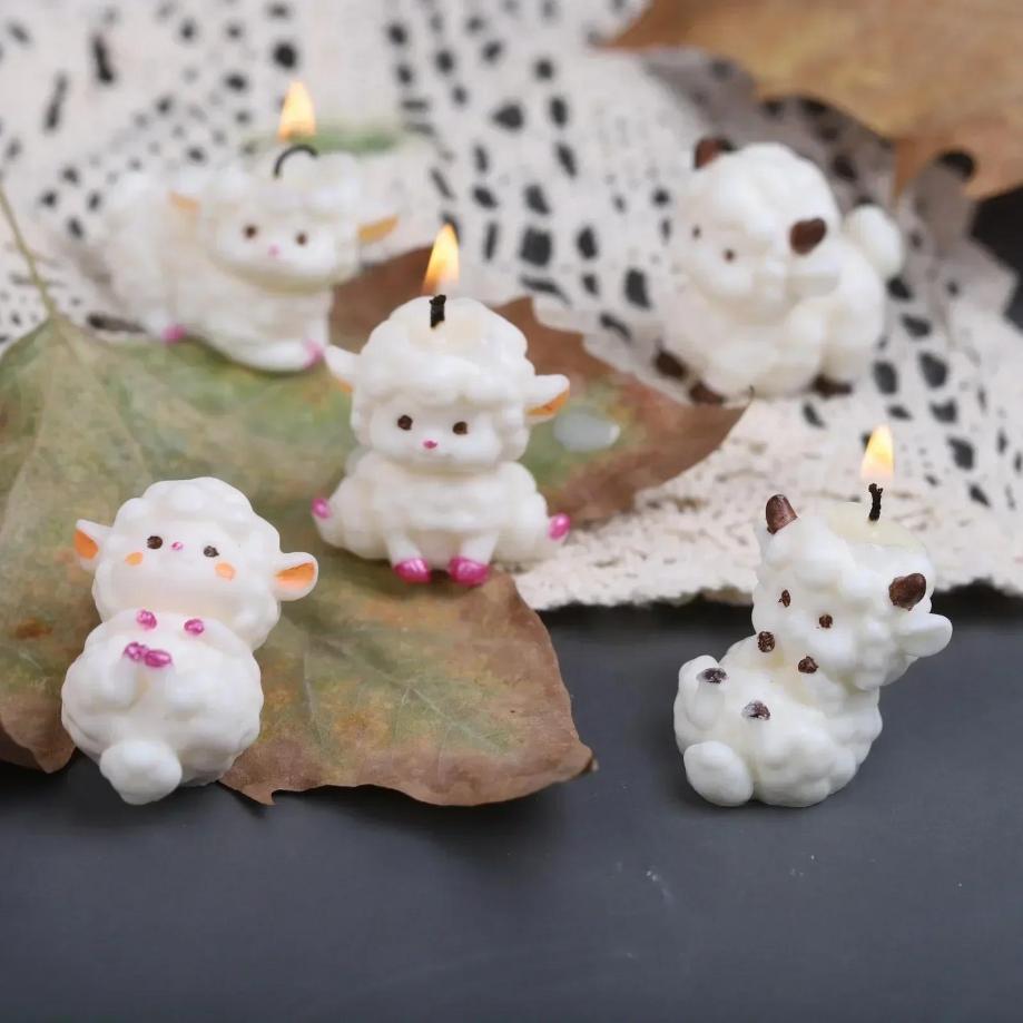 Creative Cartoon Sheep Silicon – Candle Supplies Eu recenzja i cena