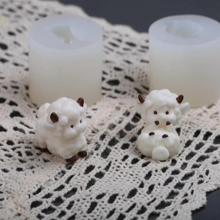 Creative Cartoon Sheep Silicon – Candle Supplies Eu recenzja i cena