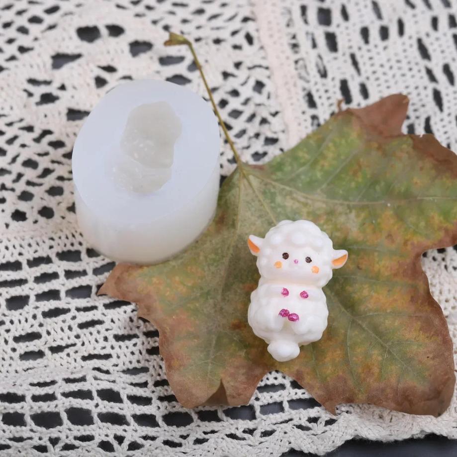 Creative Cartoon Sheep Silicon – Candle Supplies Eu recenzja i cena