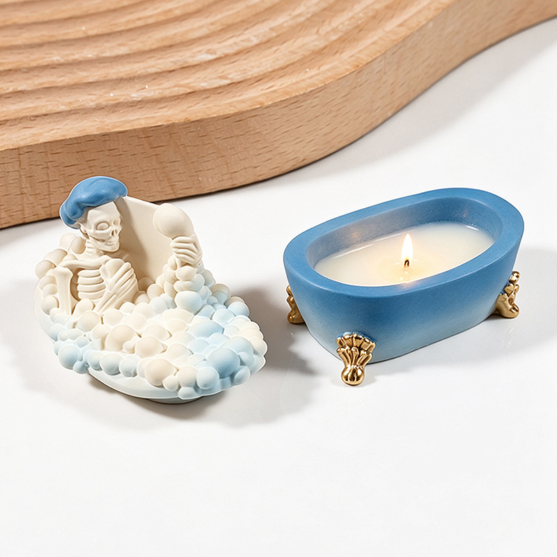 Human Skeleton Ghost Bathtub S – Candle Supplies Jars recenzja i cena